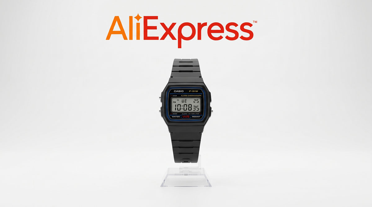 Casio F-91W в AliExpress: Ръководство за покупка за България